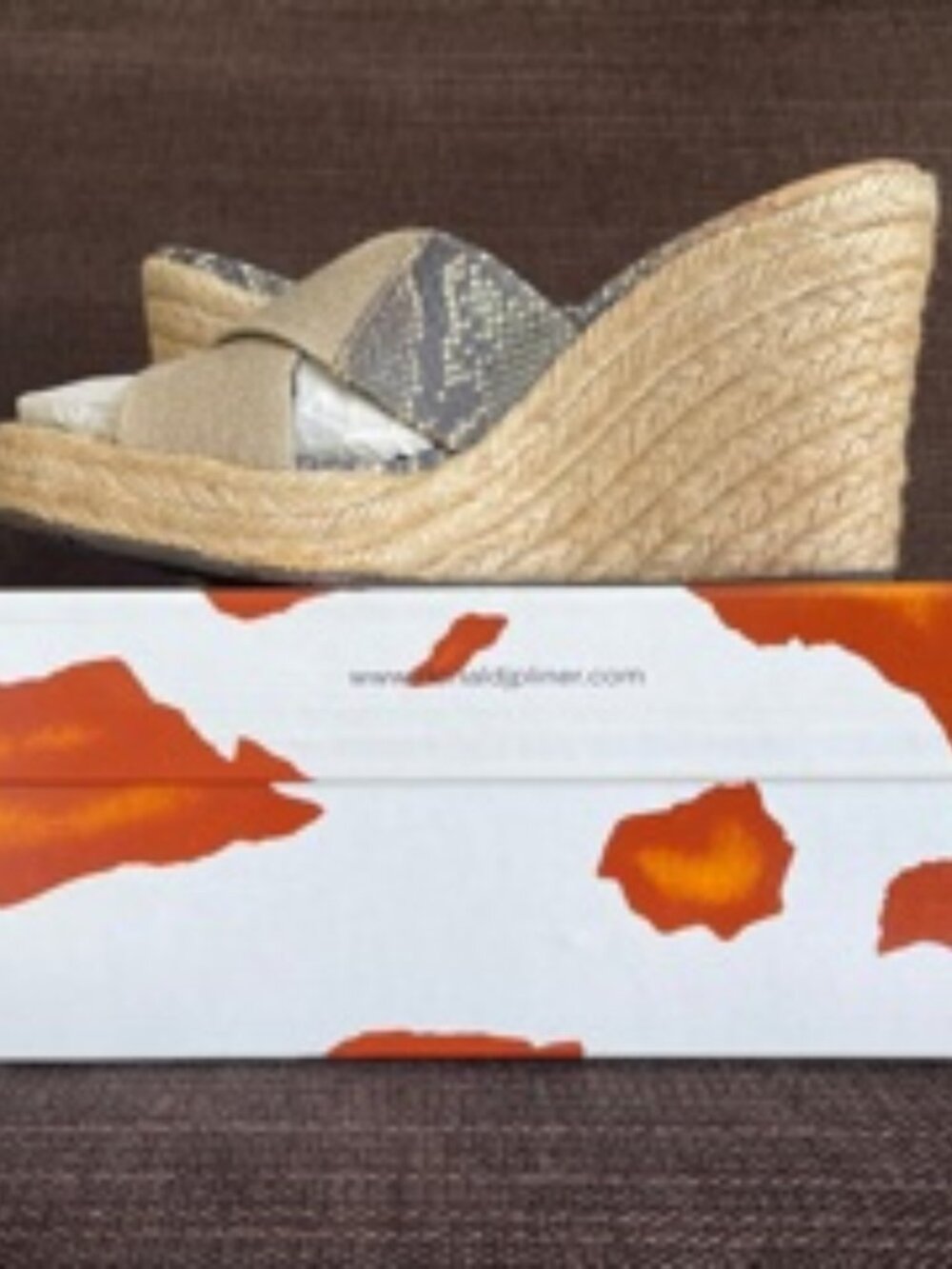 Donald J. Pliner GINJA Platform Wedge Espadrille Sandal